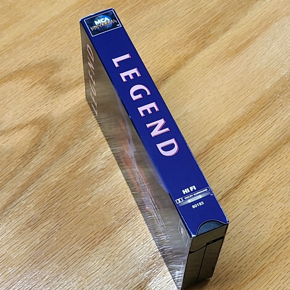 VHS 1986 Legend movie Tom Cruise Time Curry Ridley Scott fantasy Rated PG - Picture 2 of 6